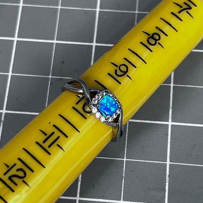 925 Fire Opal 