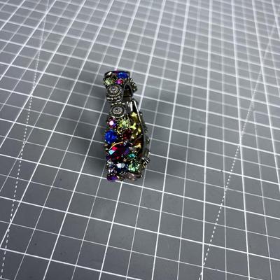 WOW!!! Bejeweled Cuff Bracelet 