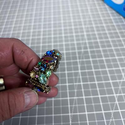 WOW!!! Bejeweled Cuff Bracelet 