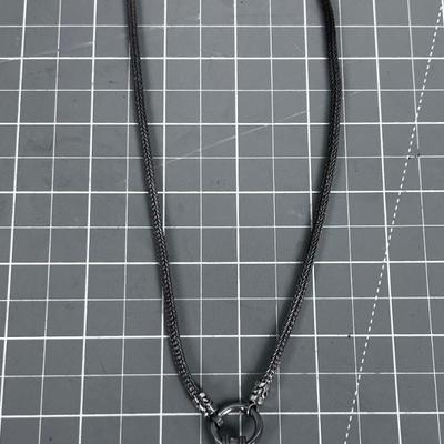 HEART Pendant Chocker Marked 925