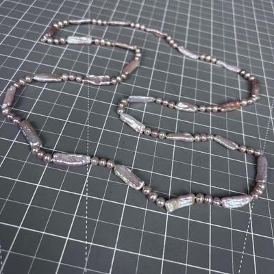 Pink Fresh Water Pearls 
