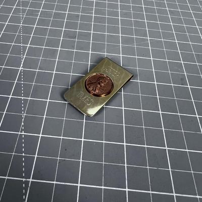 AFTER TAXES Money Clip Penny 