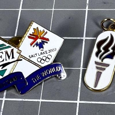 Olympic Pin and Pendant 2002