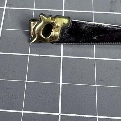 Carpenters Saw Tie Bar by SWANK 