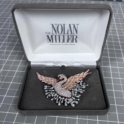 Nolan Miller SWAN PIN COLLECTIBLE