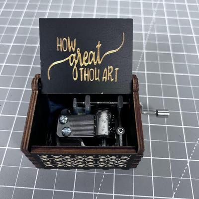 Hand Carved Music Box
