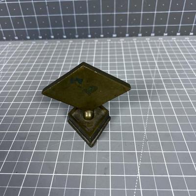 Vintage Fraternal Plaque Brass Eta Kappa Nu