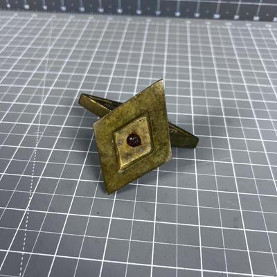 Vintage Fraternal Plaque Brass Eta Kappa Nu