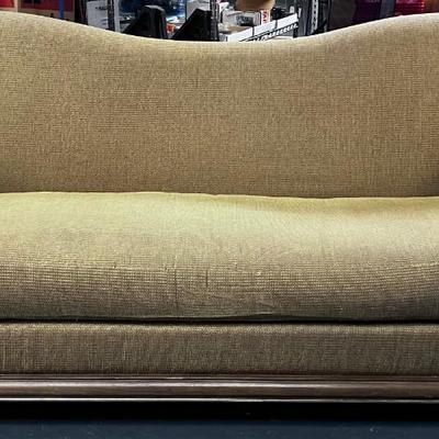 Bernhardt Gold Sofa 