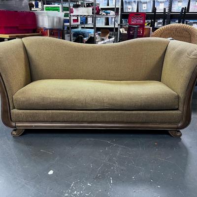 Bernhardt Gold Sofa 
