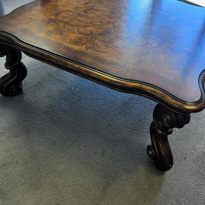 Large Square Coffee Table 48" 