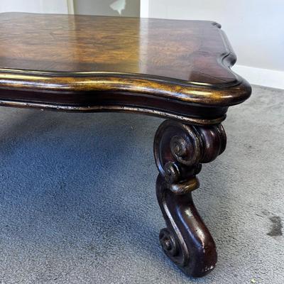 Large Square Coffee Table 48" 