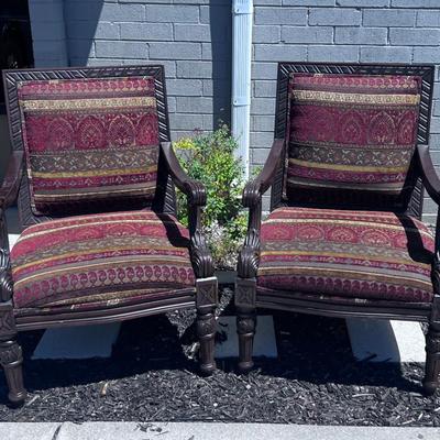 Pair of Hooker Arm Chairs 
