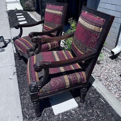 Pair of Hooker Arm Chairs 