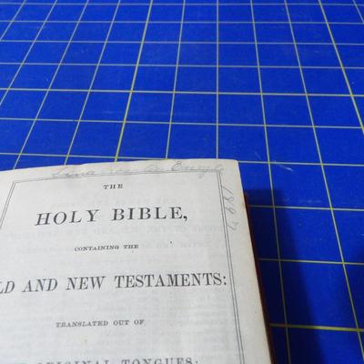 1894 Holy Bible
