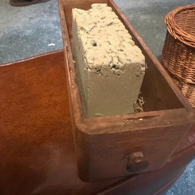 Leather Ottoman, Antique Rapid Washer Hand Clothes Washer Laundry Plunger