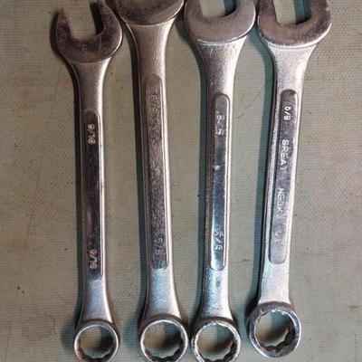 SET OF DROP FORGED WRENCHES