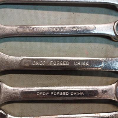 SET OF DROP FORGED WRENCHES