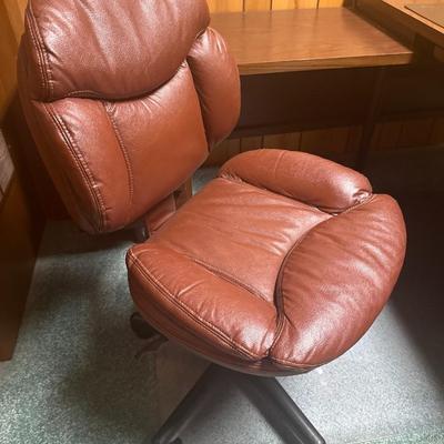 office deck, Office chair and file cabinet