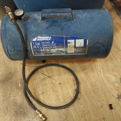 7 GALLON AIR TANK WITH HOSE