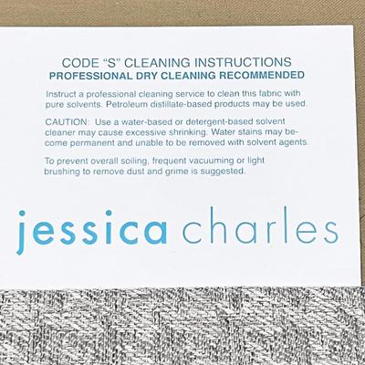 JESSICA CHARLES ~ Taupe Textured Swivel Rocker