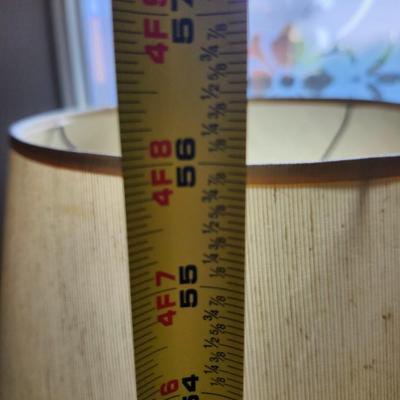 1960s Mid-Century Modern Solid Wood Lamp Table