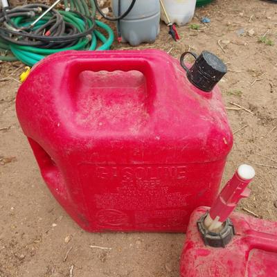 TWO GAS CANS