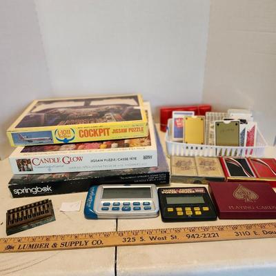 Games and playing cards lot