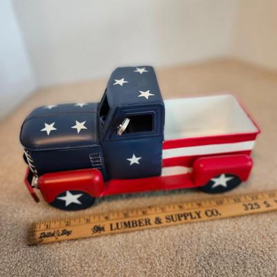 Three Metal Rustic Truck, 1930-1940's Pickup Classic Home Decor