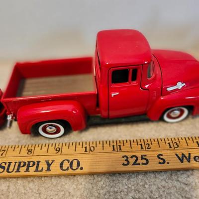 Five Metal Rustic Vehicles Truck, locomotive ,fire engine, tractor, Classic Home Decor