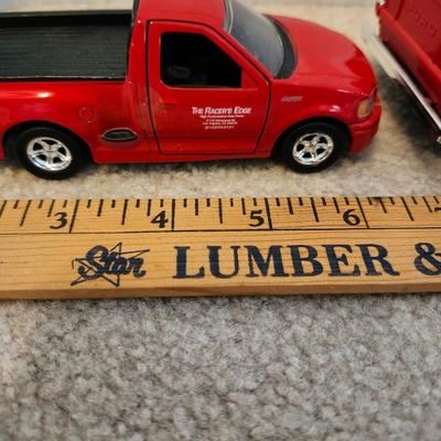 Five Metal Rustic Vehicles Truck, locomotive ,fire engine, tractor, Classic Home Decor