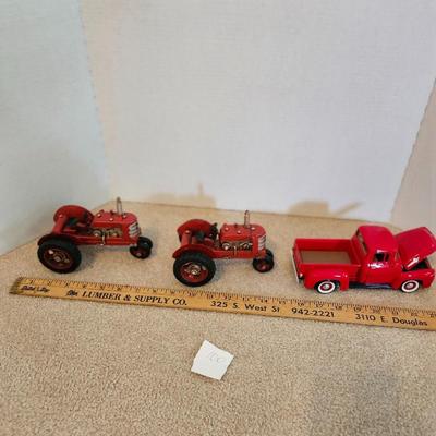 Metal Rustic Truck, BiPlane trackers, gas pump Firetruck Classic Home Decor