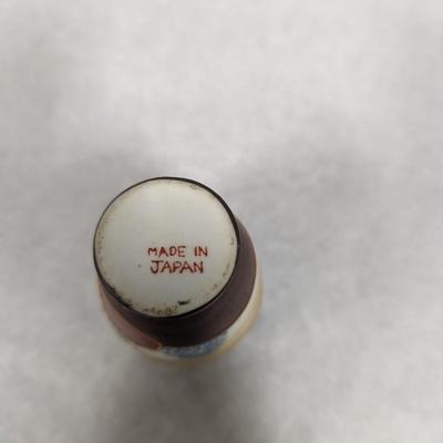 Hand Painted Satsuma Moriage Japan Porcelain Vases