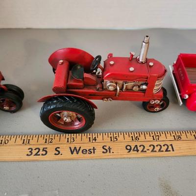 Metal Rustic Truck, BiPlane trackers, gas pump Firetruck Classic Home Decor