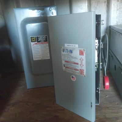 TWO ELECTRICAL BOXES