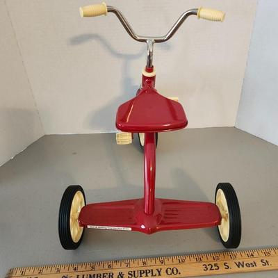 Home Decor lot of mini Red Flyer Tricycle and scooter