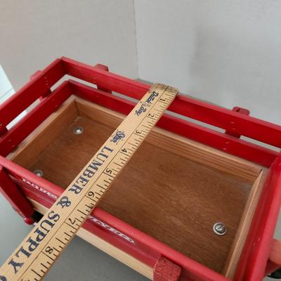 Home Decor, mini Radio Flyer wagon and snow sled