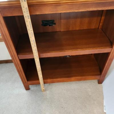 Bookcase /Shelf, Solid Wood Magazine rack/table, Live plant, Clock Home decor