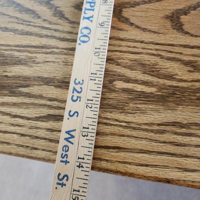 Bookcase /Shelf, Solid Wood Magazine rack/table, Live plant, Clock Home decor