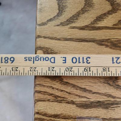 Bookcase /Shelf, Solid Wood Magazine rack/table, Live plant, Clock Home decor