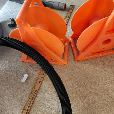 Canister Vacuum. Extension Cords with Reels, Power strips and extension cords