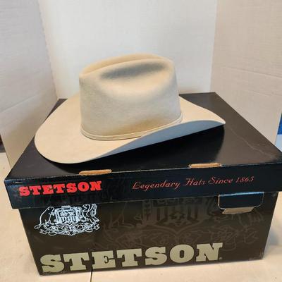 Stetson Cowboy Hat / Size 7 1/2 with box