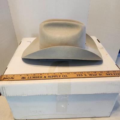 Stetson Cowboy Hat with box size 7 1/2