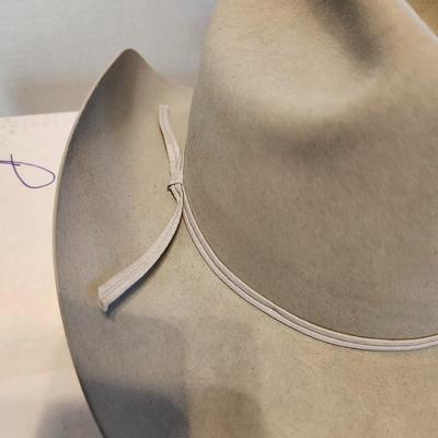 Stetson Cowboy Hat with box size 7 1/2