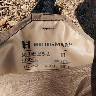 HODGMAN BOOTS AND COLEMAN COOLER