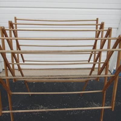 Antique Clothes Drier Rack