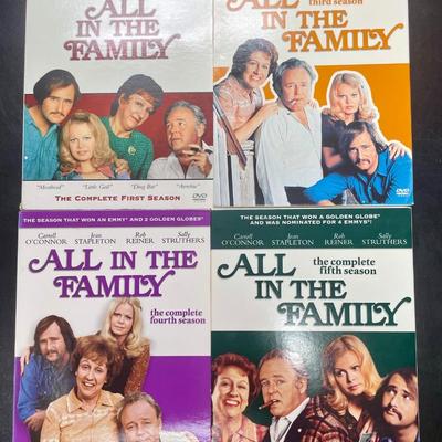 DVD Set: All In The Family Seasons 1, 3, 4, and 5