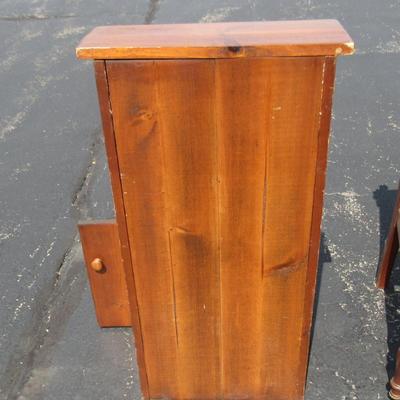 Vintage Child's Size Wood Hutch