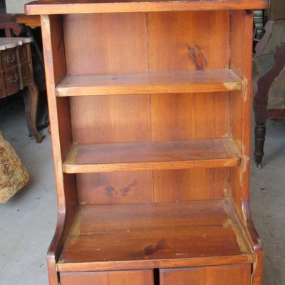 Vintage Child's Size Wood Hutch