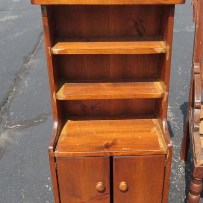 Vintage Child's Size Wood Hutch